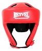 Шлем боксерский виниловый Reyvel вид 2 - красный (SHRY002-RD)