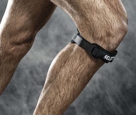 Бандаж для поддержания колена Select Elastic Knee-Strap, черный (5703543703579) - Фото №2