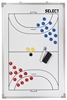 Тактическая доска Select Tactics Board Alu – Handball, белая (5703543720170)