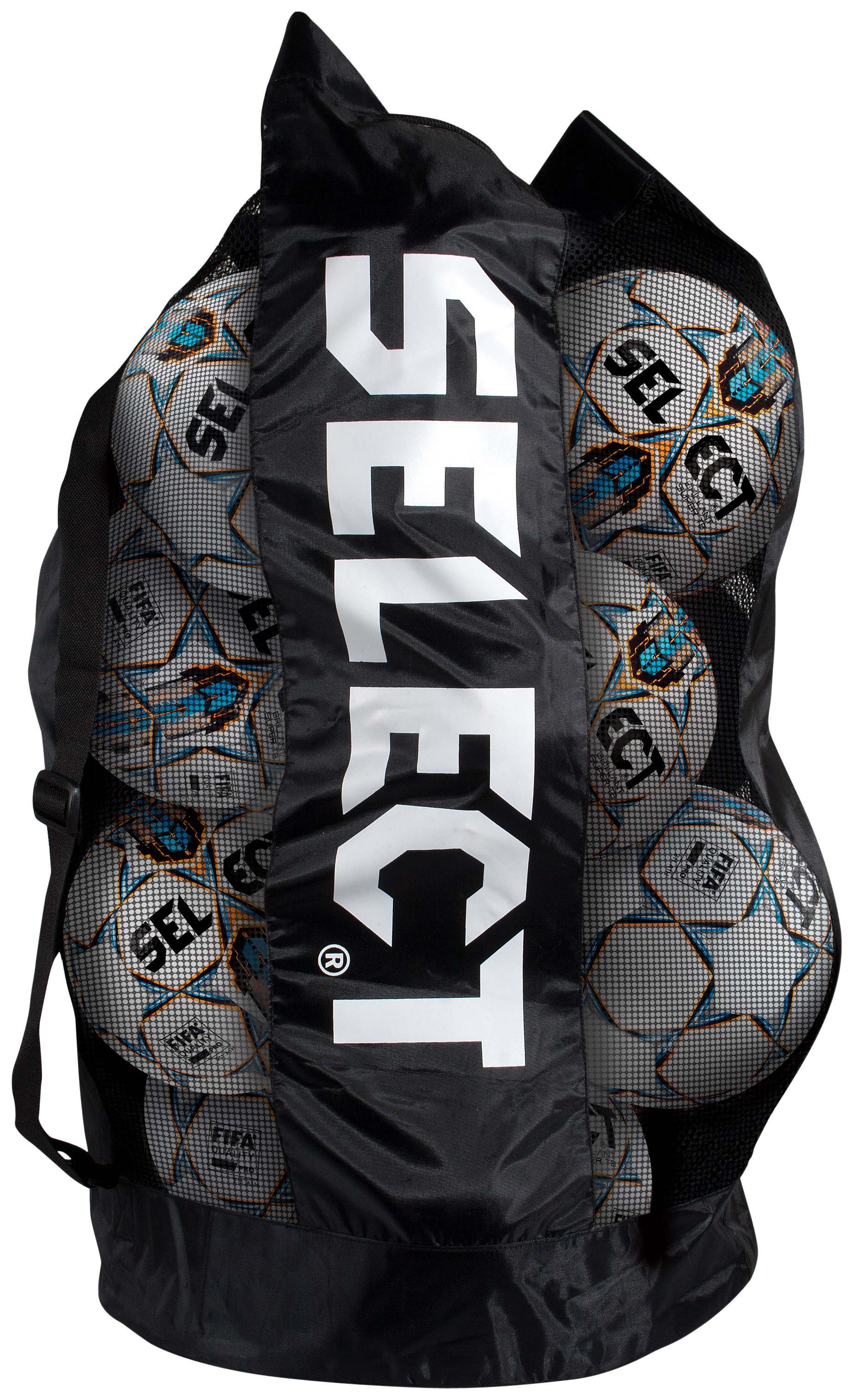 

Сетка для мячей Select Football Bag, черная (5703543730056), Черный