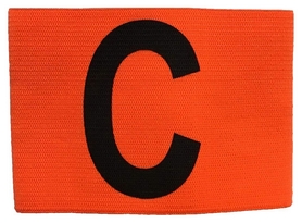 Повязка капитанская эластичная Select Captains Band, оранжевая (5703543691258)