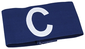 Повязка капитанская на липучке Select Captains Band Velcro, синяя (5703543691227)