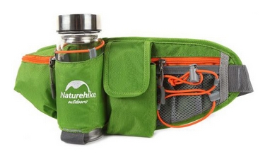 Сумка на пояс Naturehike Phone&bottle NH15E001-B - зеленая, 5 л (6927595708224)