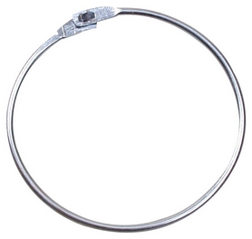 Металеві кільця Metal Rings For Bibs, сріблясте (5703543680023)