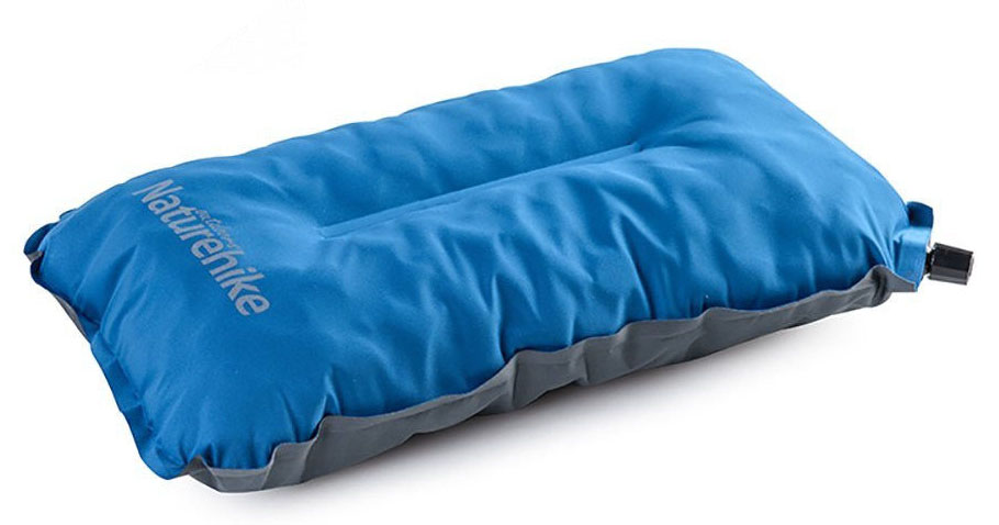 

Подушка надувная Naturehike Sponge Аutomatic Inflatable Pillow NH17A001-L, синяя (6927595717844), Синий