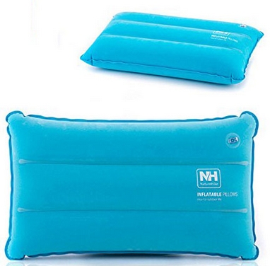Подушка надувна Naturehike Square Inflatable Pillow NH18F018-Z, блакитна (6927595760918)