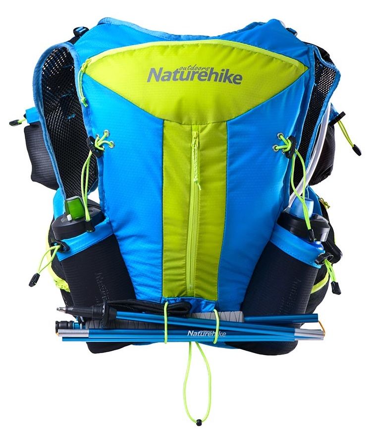 

Рюкзак спортивный Naturehike Cross country NH70B067-B - голубой, 12 л (6927595703427), Синий