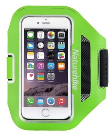Чехол для телефона наручный Naturehike Arm bag (5 inch) NH16Y008-B - зеленый, L (6927595752821)