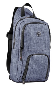 Рюкзак городской для ноутбука Wenger Console Cross Body Bag - серо-синий, 8 л (605031) - Фото №3
