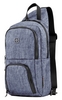 Рюкзак городской для ноутбука Wenger Console Cross Body Bag - серо-синий, 8 л (605031)