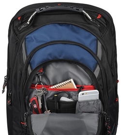 Рюкзак міський для ноутбука Wenger Ibex 17 "- чорний, 23 л (600638) - Фото №6