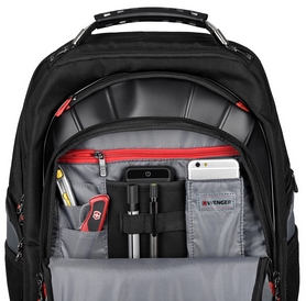 Рюкзак городской для ноутбука Wenger Pegasus 17" - черный, 25 л (600639) - Фото №6