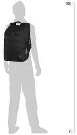 Рюкзак городской для ноутбука Wenger Road Jumper 16" - черный, 25 л (604429) - Фото №2