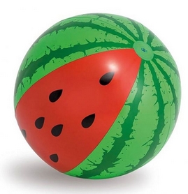 Мяч надувной детский Intex "Арбуз", 107 см (58071)