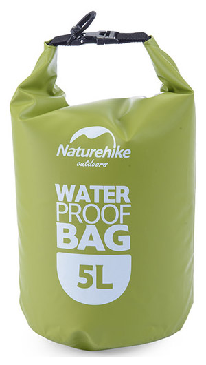 

Гермомешок Naturehike NH15S222-D - оливкойвый, 5 л, Зеленый