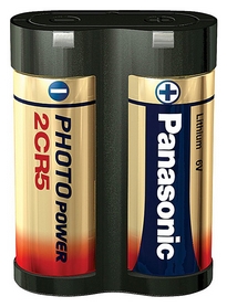 Батарейка Panasonic 2CR-5L Lithium, 1 шт (2CR-5L / 1BP)