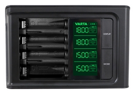 Устройство зарядное Varta LCD Smart Charger (57674101441)