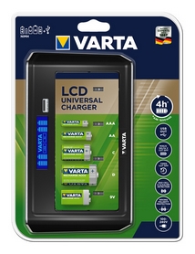 Устройство зарядное Varta LCD Universal Charger (57678101401) - Фото №2