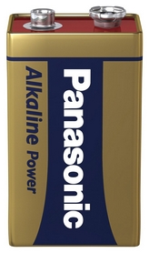 Батарейка Panasonic Alkaline Power 6LR61, 1 шт (6LR61REB/1BP)