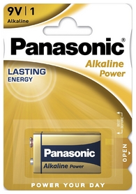 Батарейка Panasonic Alkaline Power 6LR61, 1 шт (6LR61REB/1BP) - Фото №2