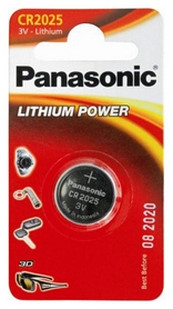 Батарейка Panasonic CR 2016 Lithium, 1 шт (CR-2016EL / 1B)
