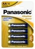 Батарейки Panasonic Alkaline Power AA, 4 шт (LR6REB/4BPR)