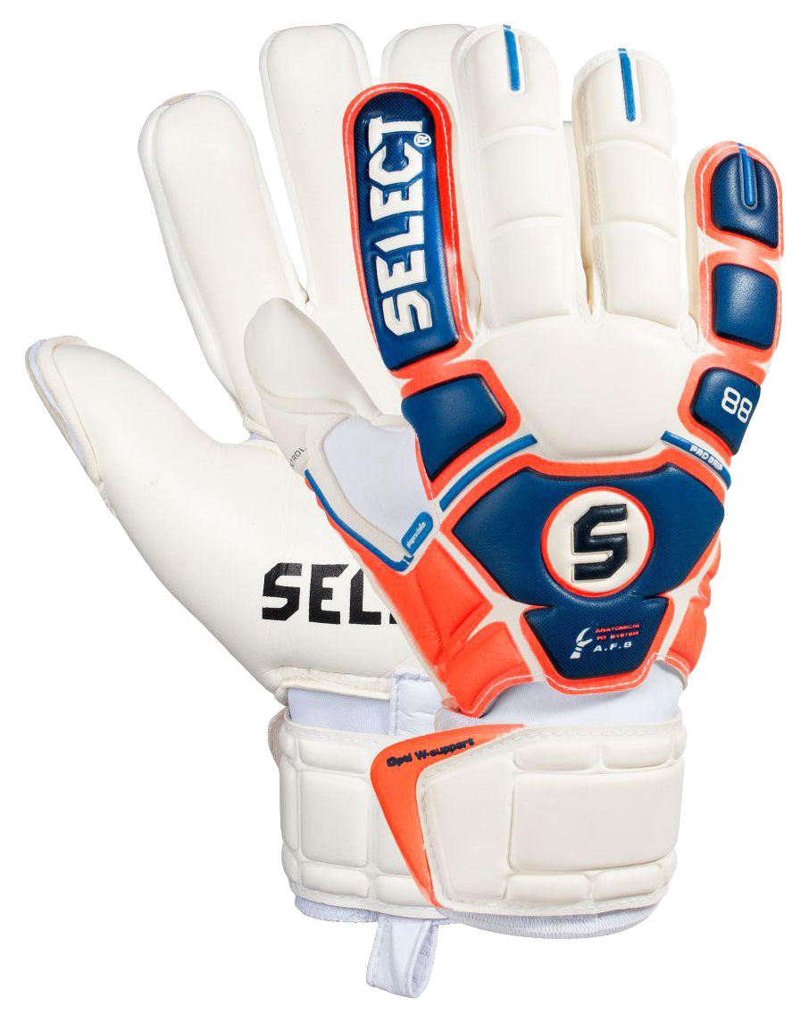 

Перчатки вратарские Select Goalkeeper Gloves 88 Pro Grip,  (5703543167319, Голубой