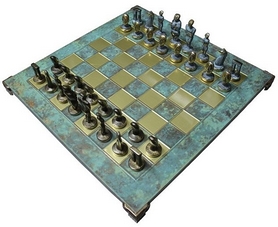 Шахматы Manopoulos «Кикладское искусство», 44х44 см (S23BTIR)