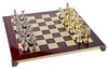 Шахматы Manopoulos «Геркулес и Полубоги Олимпа» - красные, 36х36 см (S7RED)