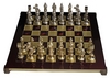 Шахматы Manopoulos «Ренессанс-рыцари» - красные, 36х36 см (S9RED)