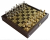 Шахматы Manopoulos «Греческая мифология» - коричневые,  34х34 см (SK4BRO)