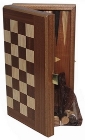 Набір 2 в 1 (шахи, нарди) Manopoulos TS1MBLA, 30х27 см - Фото №2