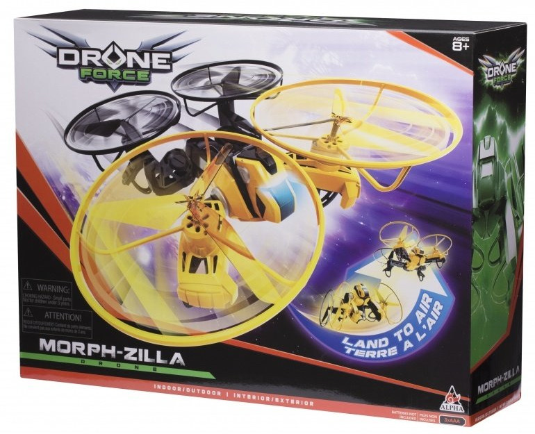 Дрон игрушечный (квадрокоптер) Auldey Drone Force Morph-Zilla ...