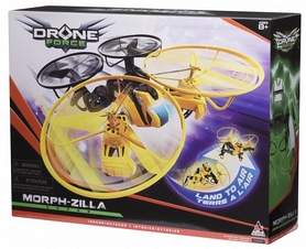 Дрон игрушечный (квадрокоптер) Auldey Drone Force Morph-Zilla "Трансформер-исследователь" (YW858180) - Фото №5