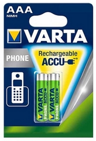 Аккумуляторы Varta Phone Accu AAA 550 mAh Bli 2 Ni-Mh (58397101402)