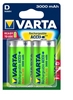 Аккумуляторы Varta Rechargeale Accu D 3000 mAh Bli 2 Ni-Mh (Ready 2 Use) (56720101402)
