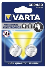 Батарейка Varta CR 2430 Bli 2 Lithium (06430101402)