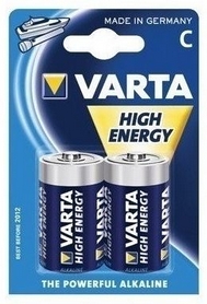 Батарейки Varta High Energy C Bli 2 Alkaline (04914121412)