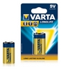 Батарейки Varta Longlife 6LR61 Bli 1 Alkaline (04122101411