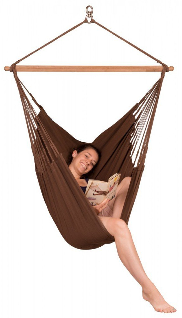 

Стул-гамак со стойкой La Siesta Arabica (MOC146MEA129, Коричневый