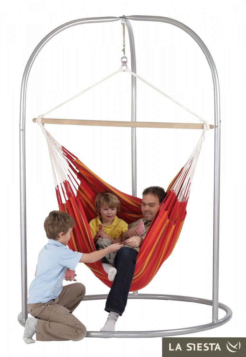 

Стул-гамак со стойкой La Siesta Cherry (CUL212ROA168), Красный