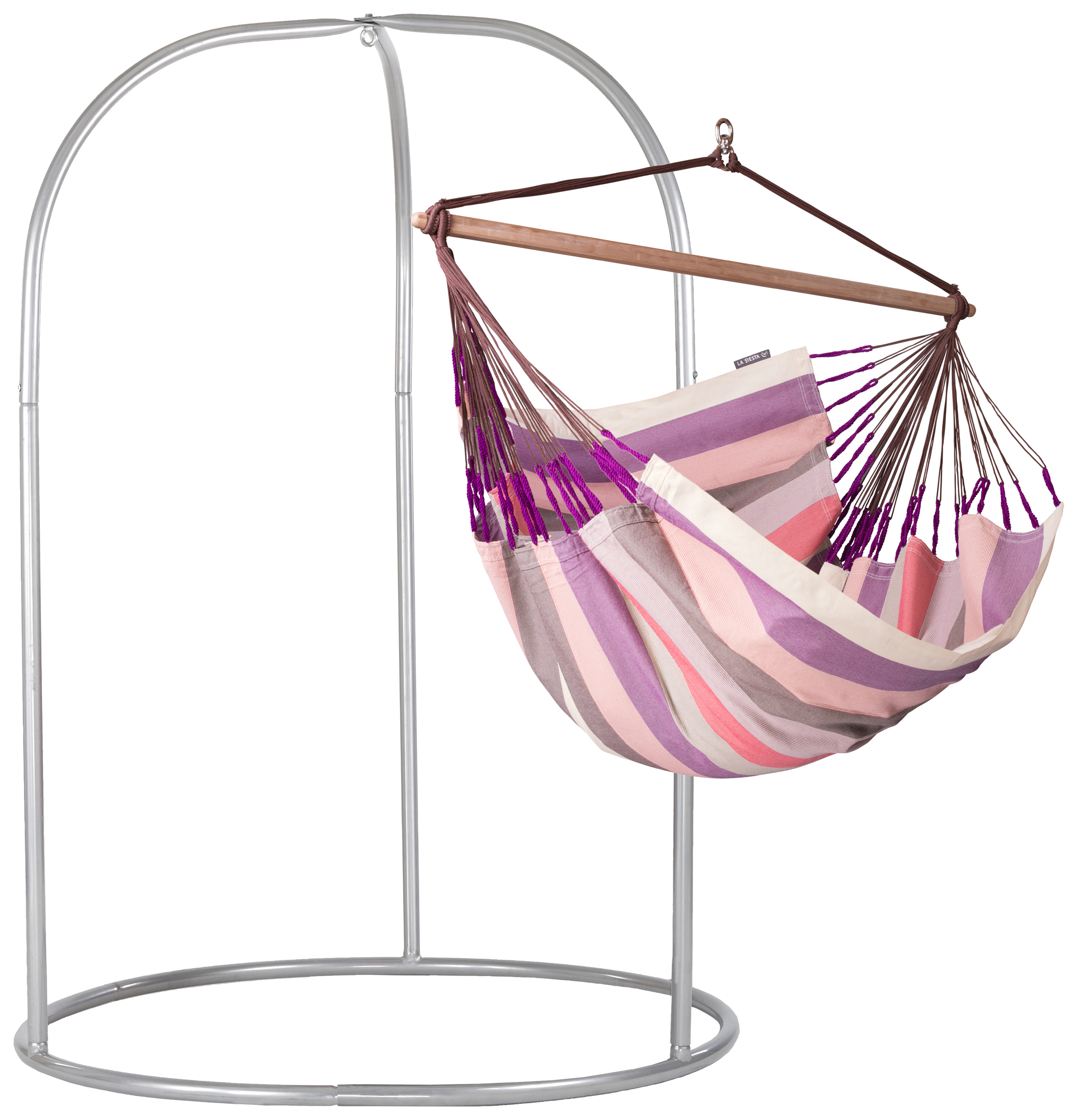 

Стул-гамак со стойкой La Siesta Plum (DOL217ROA168), Фиолетовый