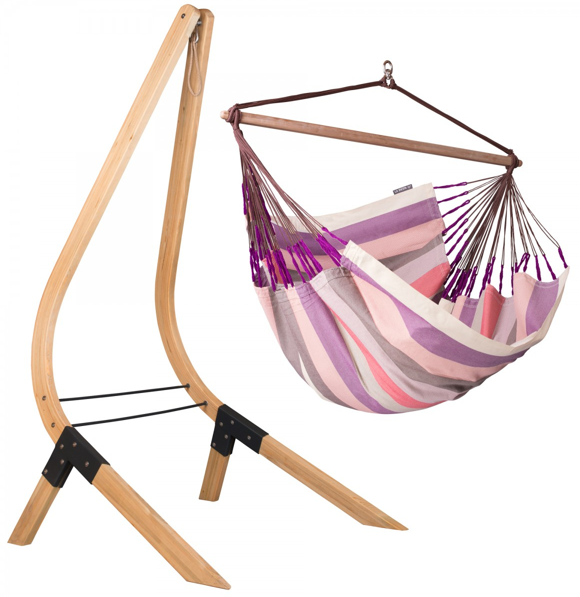 

Стул-гамак со стойкой La Siesta Plum (DOL217VEA161), Фиолетовый