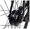 Велосипед міський з електроприводом Populo Sport V3 Black 2018 - 28 ", рама - 49 cм (XS), чорний (SKD-62-85) - Фото №3