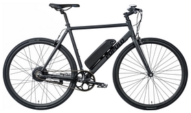 Велосипед міський з електроприводом Populo Sport V3 Black 2018 - 28 ", рама - 49 cм (XS), чорний (SKD-62-85)