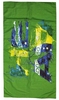 Полотенце из микрофибры Head Swimming Sport Microfiber - цвета флага Бразилии,75х150 см (455066.BRA)