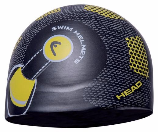 

Шапочка для плавания Head Silicone Sketch, черная (455180.BK HELM), Черный