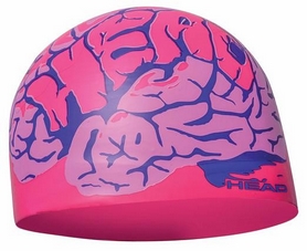 Шапочка для плавания Head Silicone Sketch, розовая (455180.FUCSBRAI)