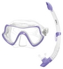 Набор для дайвинга (маска+трубка) Mares Pure Vision, фиолетовый (411736/LIWCL)