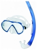 Набор для дайвинга (маска+трубка) Mares Mistral, синий (411738/CL.BL)